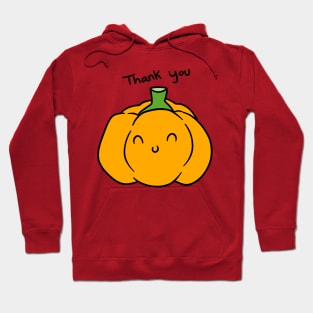 Thank You Cute Orange Bell Pepper Hoodie